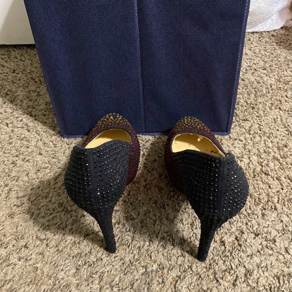 Multi Colored Rhinestone High Heel - Picture 3 of 4